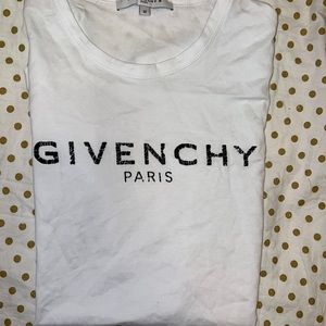 Girls Authentic Givenchy logo T-shirt